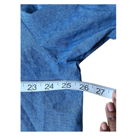 The Quacker Factory Angel Themed Cotton Button Up Shirt 1X Love Print Shacket - Picture 5 of 5